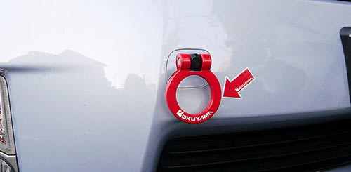 Flip Up Towing Hook Front