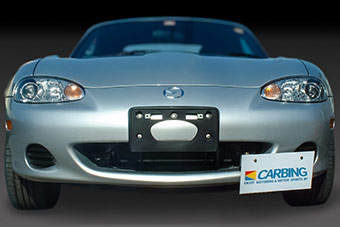 License plate offset stay - MAZDA ROADSTER (NB6C/NB8C Early model)