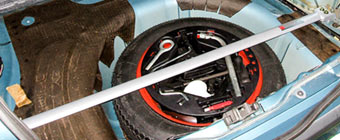 Trunk Brace Under (In trunk) - Alfa Romeo 156 (932A1/932A2)