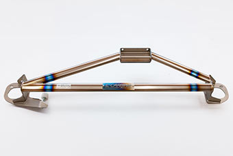 Strut Tower BAR /Titanium /Front /Type II - HONDA CIVIC (EK9/EK4)