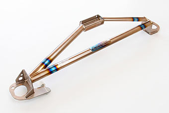 Strut Tower BAR /Titanium /Front /Type II - HONDA CIVIC (EK9/EK4)