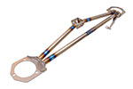 Strut Tower BAR /Titanium /Front /TypeR SP /MCS - MITSUBISHI LANCER Evolution VII to IX (CT9A/CT9W)